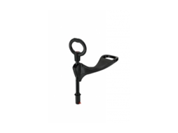 Acessório Para Patinete Infantil Micro Guidão, Assento E Barra Em Formato De O Para Mini Micro, Na Cor Preta.