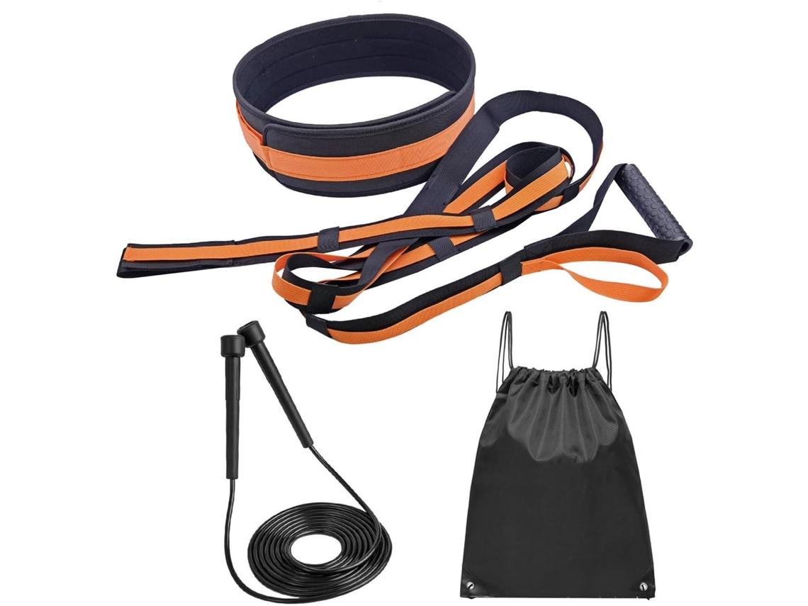 Kit De Treinamento Velocidade Com Anel Deslizante Resistente E Design Fivela Dupla | Equipamento Fitness