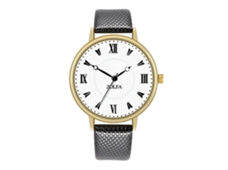 Reloj De Cuarzo Clásico Fashion Estilo Empresarial Unisex Pareja Regalo Negro