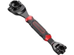 Chave Universal Multifuncional 52 Em 1 Com 12 Dentes E Rotação De 360​​ Graus Para Reparos Domésticos Automotivos