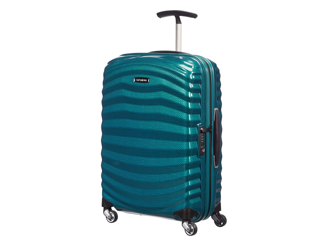 Mala de Viagem SAMSONITE lite-shock spinner Azul (55x40x20cm)