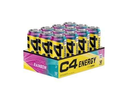 Embalagem De Bebida Energética C4 Cellucor (12x500ml)
