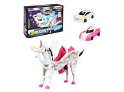 Brinquedo De Carro Unicórnio Transformador Infantil Com Deformação Automática De Conexões Magnéticas Aquaforge