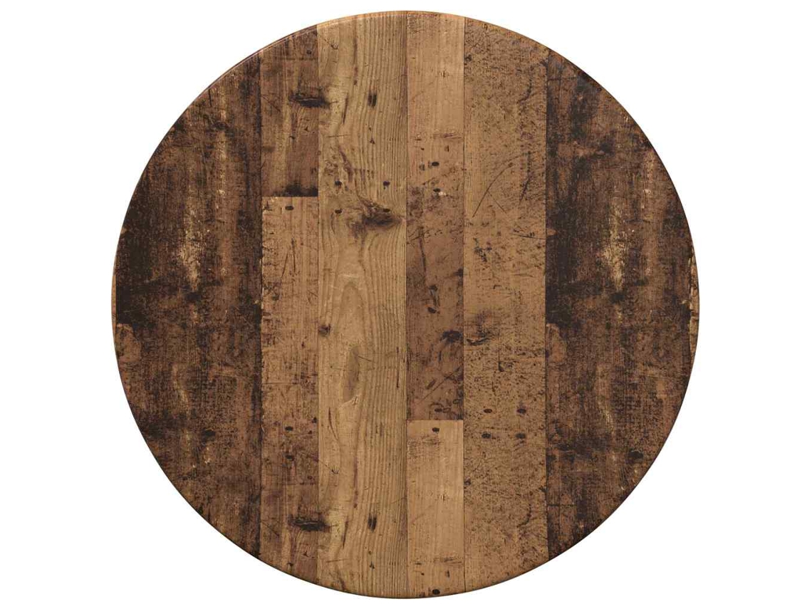 Tampo De Mesa | Tampo De Secretária | Superfície Da Mesa Madeira Antiga 30 X 30 X 1,5 Cm