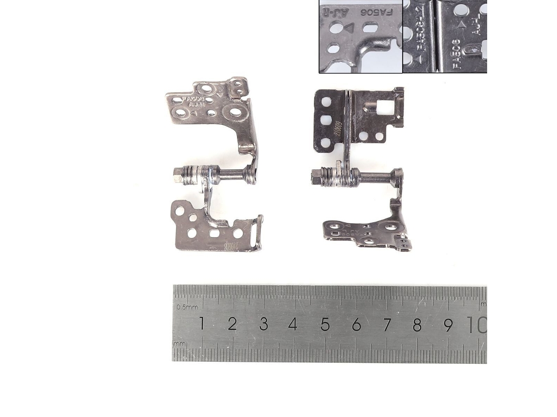 Dobradiça De Portátil Para Asus Fx506 Fa506 Fa506l Fx506h Para Casco De Metal Compativel
