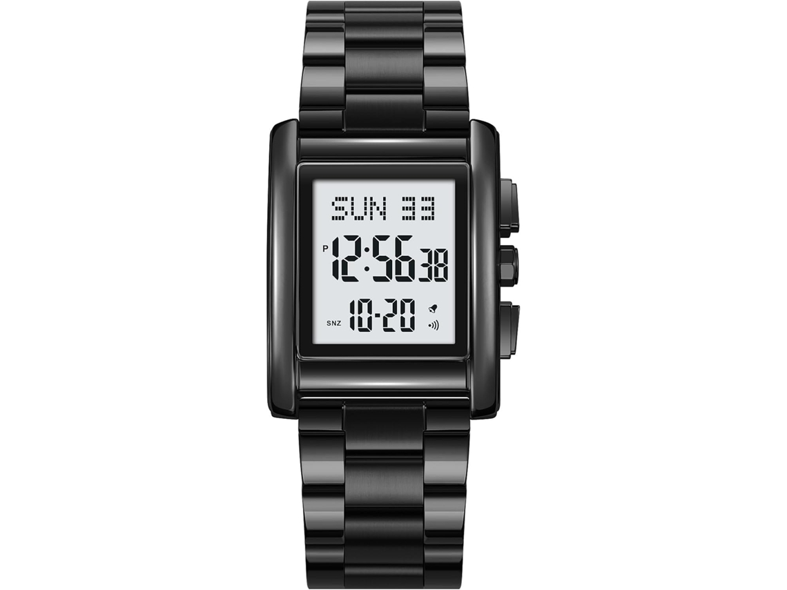 Lurelia Relógio Digital Desportivo, Visor Digital, Cronómetro, Alarme, Data/calendário, 12/24h, Luminoso, 8,27 Polegadas, 210 Mm, 1,2 Polegadas, 13 Mm