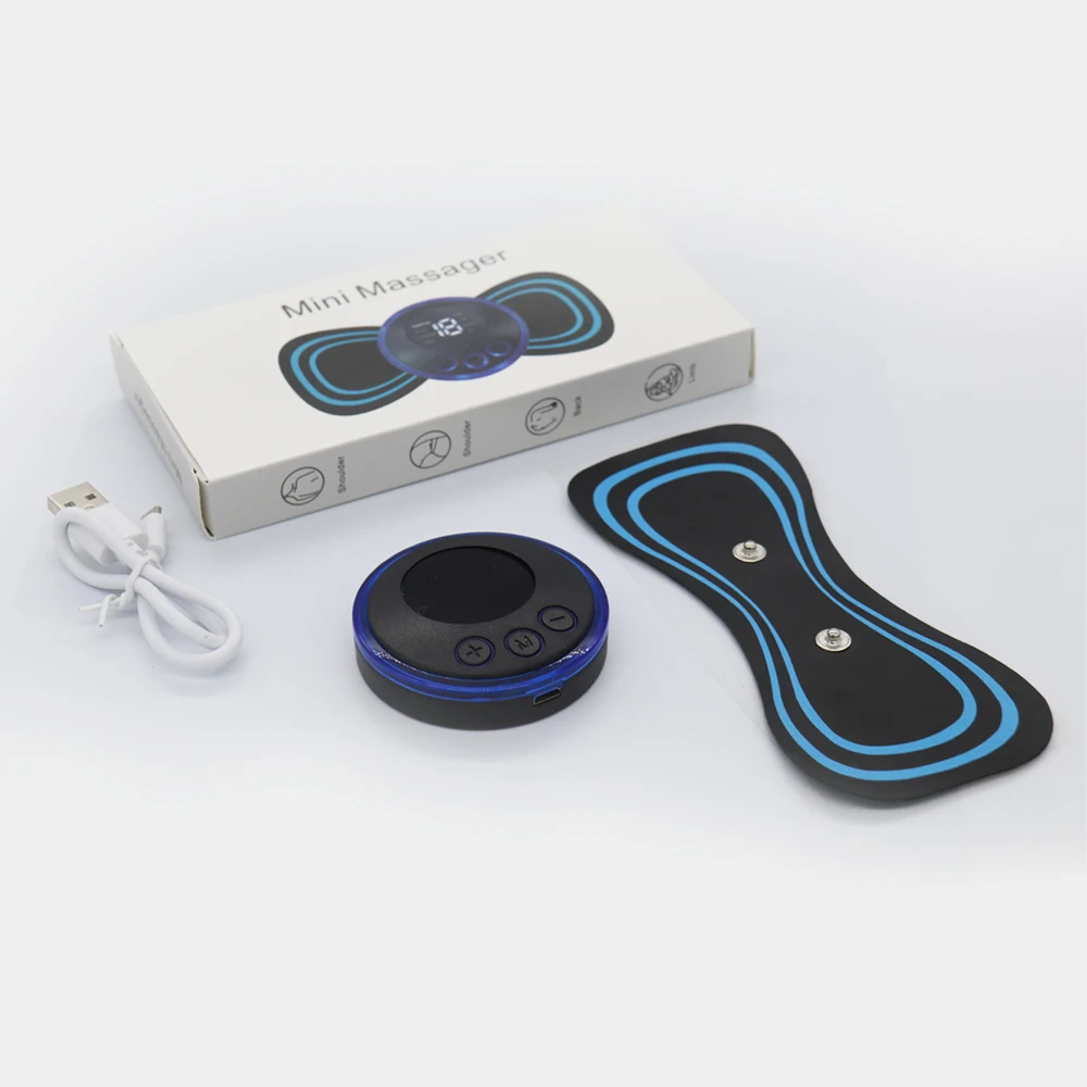 Massageador Elétrico Recarregável Para Pescoço, Reutilizável, Ajustável, Relaxamento Corporal Completo, Alívio Da Dor, Portátil De Pulso Cervical