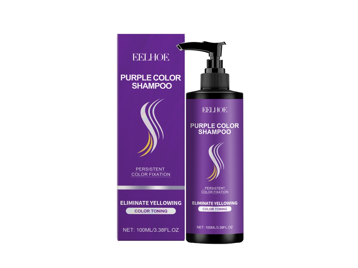 Shampoo Roxo para Cabelos Coloridos, Nutritivo e Proteção da Cor LAXISCREED