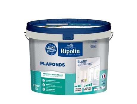Pintura Para Tetos Branco Fosco Sem Marcas Ripolin 10l
