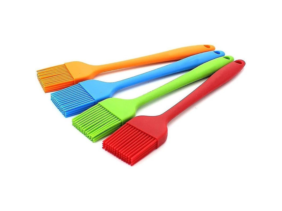 2026 set de 4 Pincéis de Pastelaria de Silicone, Resistente Ao Calor, para Churrasco e Assado