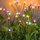 Luzes Solares Led Para Caminho De Jardim Para Decoração De Casa Zeuxo (8 Cabeças Coloridas)