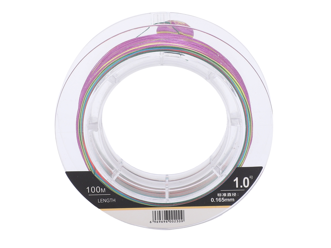 Linha de Pesca Trançada 9 Fios 109 Jardas Resistente À Abrasão
