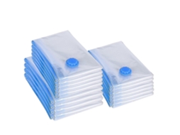 5pcs Sacos De Armazenamento Vácuo Secador Espaço Para Roupas Colchões Confortadores Com Bomba Mão
