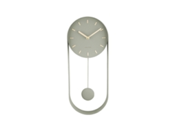Relógio de parede em aço Karlsson Pendulum Charm