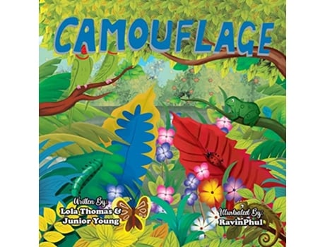 Livro Camouflage de Junior Young e Lola Thomas (Inglês)