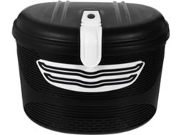 Cesta Para Bicicleta Elétrica Com Trava, De Plástico, Para Uso Externo.