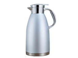 Garrafa Térmica Para Café De 2,3l Em Aço Inoxidável Com Isolamento A Vácuo, Design De Pinguim, Mantém A Temperatura Por 12 Horas, Azul.
