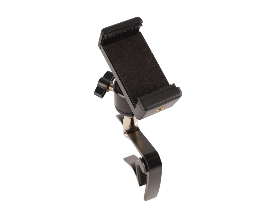 Lurelia Suporte De Telemóvel Para Capotraste De Guitarra, Aço, Para Guitarra Elétrica, Baixo E Ukulele, Portátil