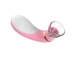 Vibrador Recarregvel 2 Em 1 Para Lamber A Lngua E Chupar Para Mulheres (rosa) Bestvite