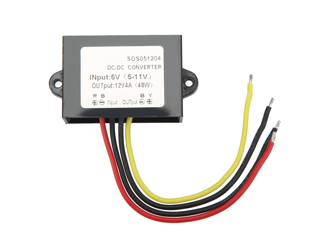 Conversor Boost DC 5 11v para 12v 48w | S/MARCA