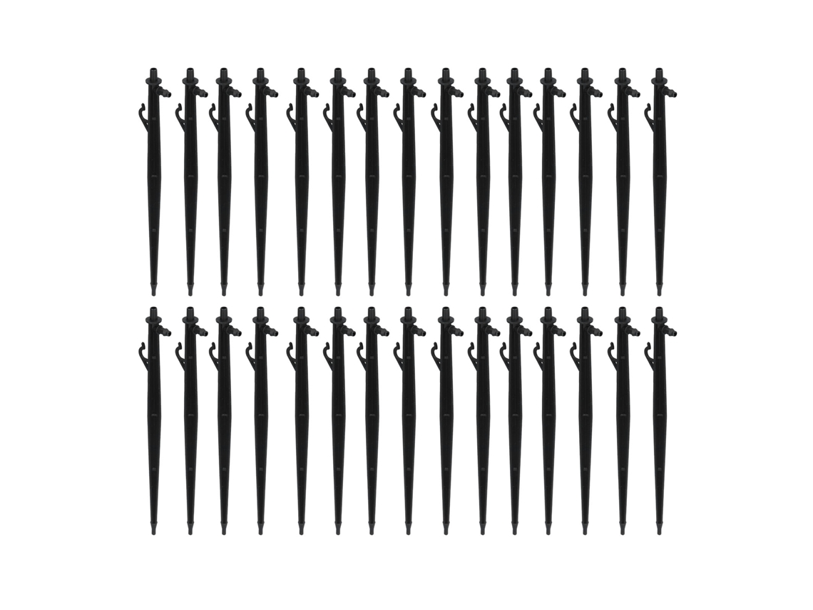 Suporte De Aspersor Micro Plástico Jardinagem 30un