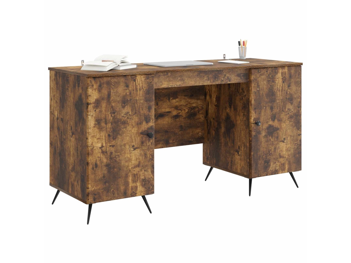 Maison Exclusive - Mesa Carvalho Fumado 142,5 X 50 X 75 Cm Derivados De Madeira