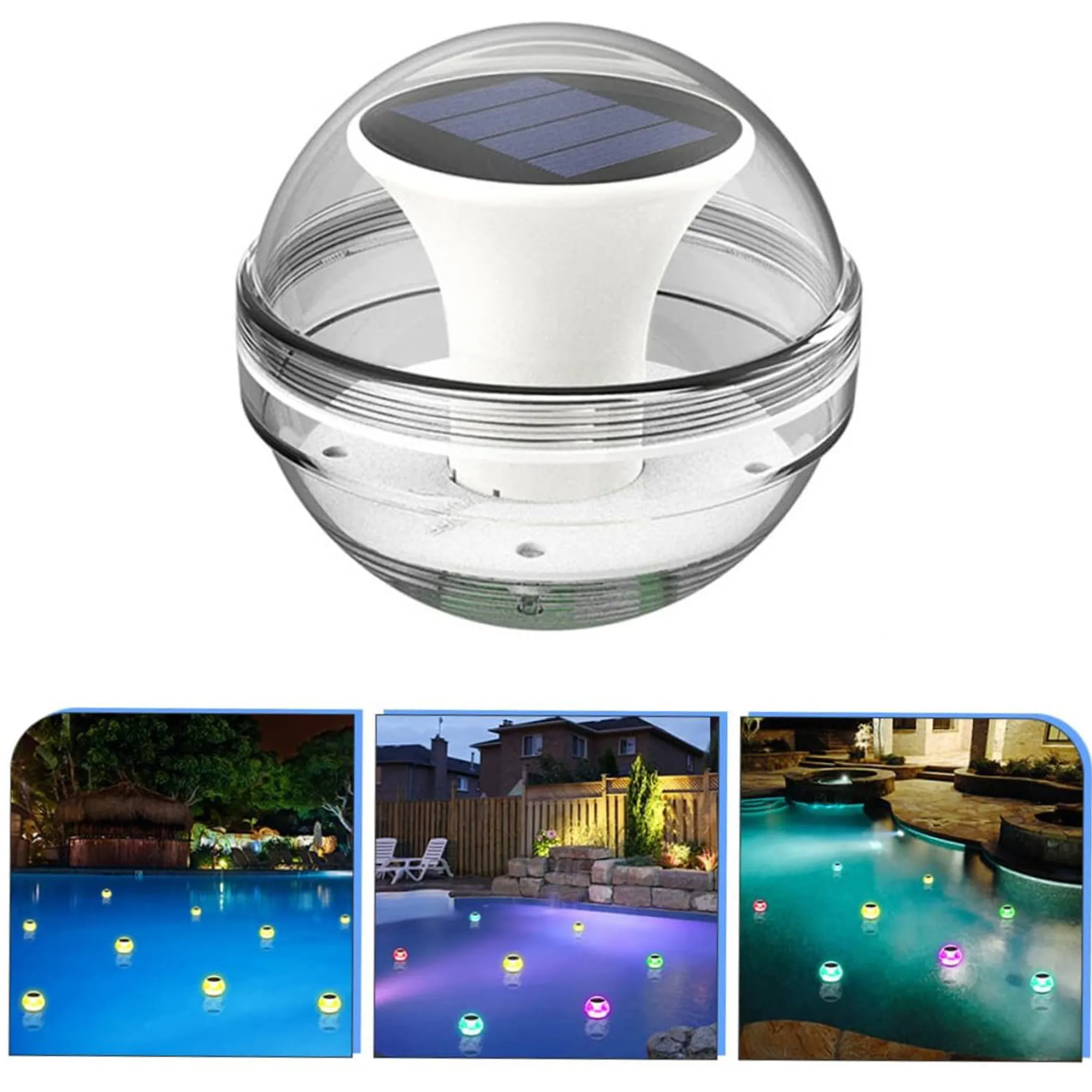 Led Flutuante Movido a Energia Solar STELASPLEN