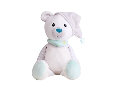 Peluche AHS Starlight White Bear com Música (Idade Mínima Recomendada: 1 ano)