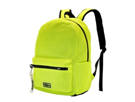 Mochila OH MY POP! Oh My Pop! Yellow Neon Mesh Amarela