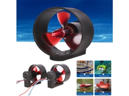 Adequado Para Modelo De Barco 12 24 V Motor Sem Escova Propulsor Subaquático Hélice De 3 Pás