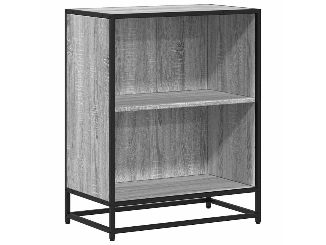 Book Cabinet, Book Cabinets Vidaxl Cinzeto Madeira Processada (n/a)