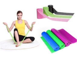Faixas Elásticas De Exercício Para Fisioterapia E Reabilitação, Látex Resistentes Recuperação Lesões Nas