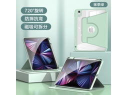 Lurelia Capa Para Ipad Pro 11 (2024) (2025), Acrílico E Pu, Verde, Suspensão Automática