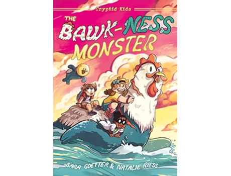 Livro Bawkness Monster de Natalie Riess e Sara Goetter (Inglês - Capa Dura)