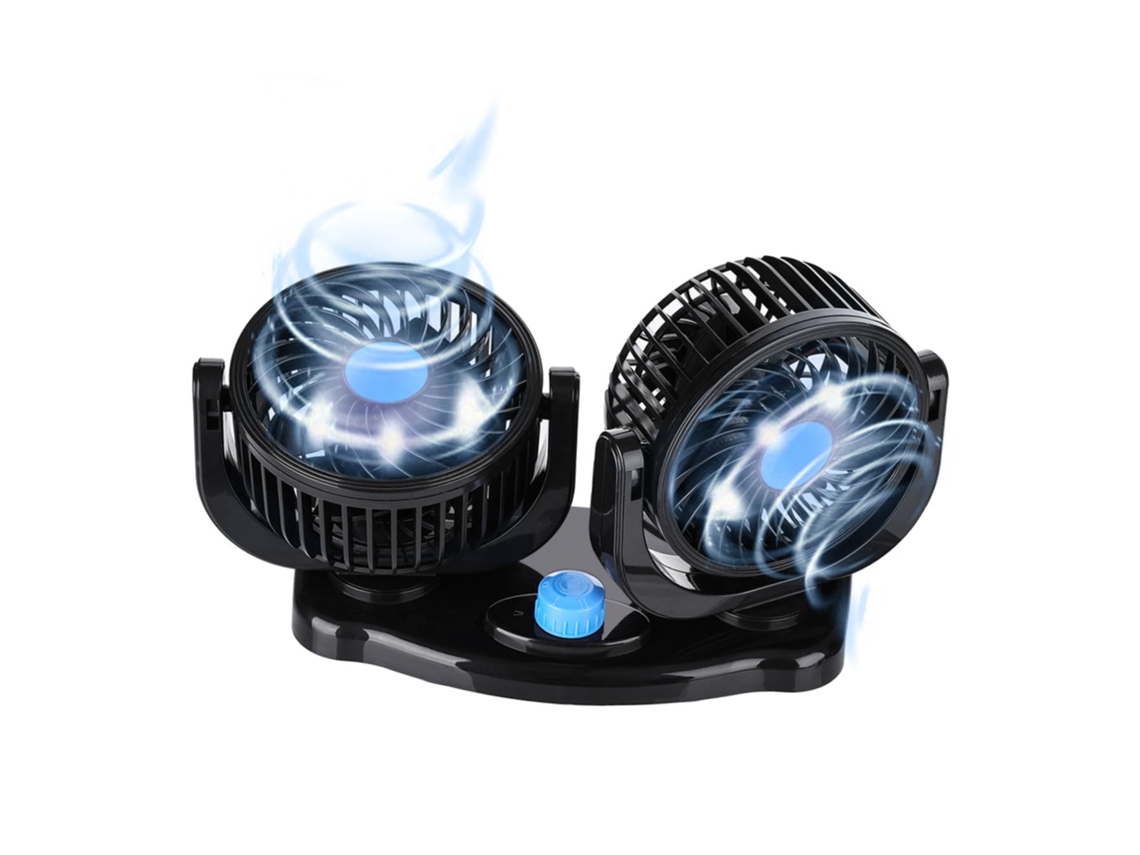 Ventilador Elétrico Para Carro Partykindom, Ventilador Silencioso Para Resfriamento, Ventilador Potente Para Carros