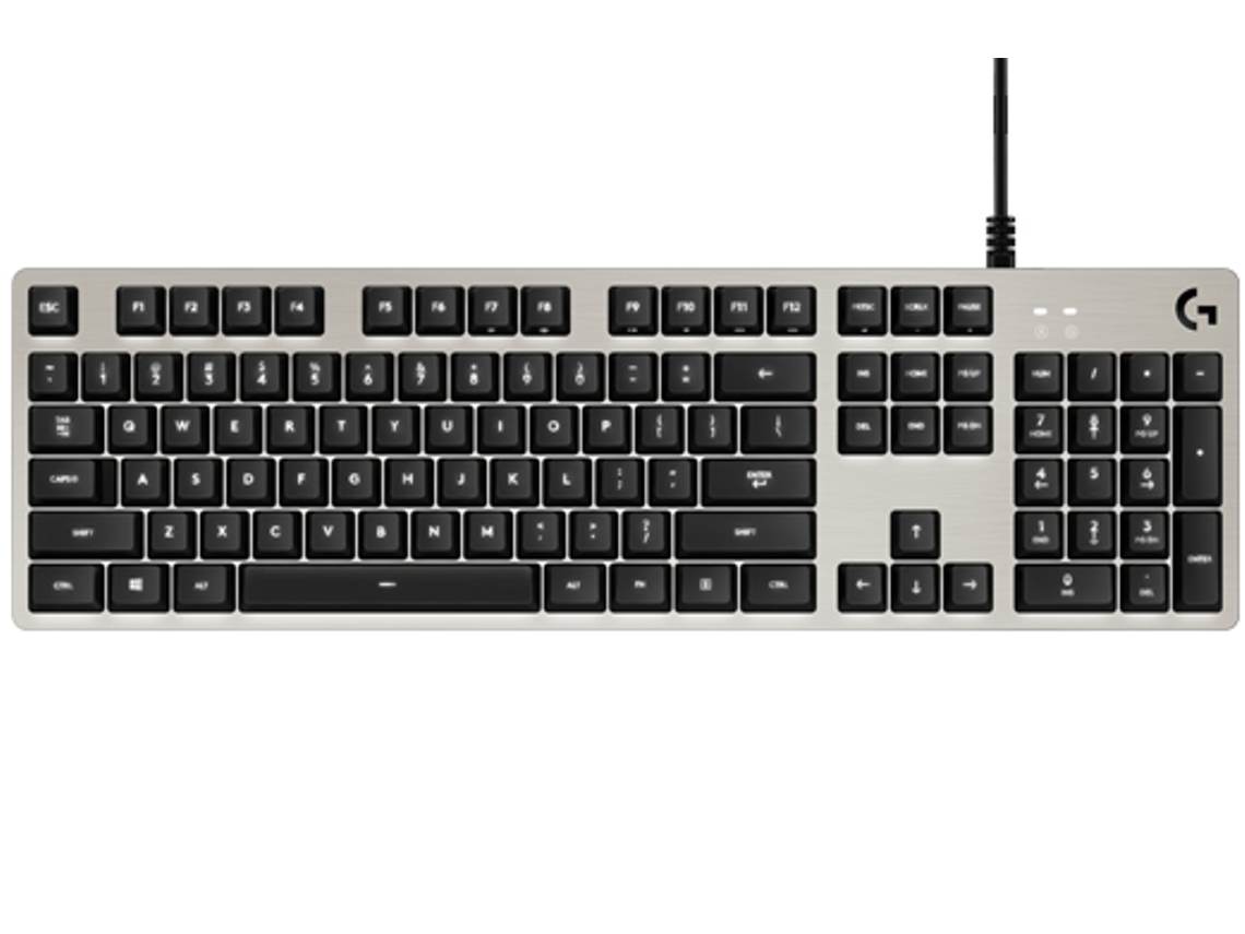 Teclado Gaming LOGITECH G413 (Mecânico - Inglês - Preto)