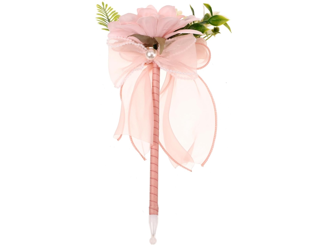 Caneta Esferográfica Tehaux Bouquet Com Cabo Longo: Instrumentos De
