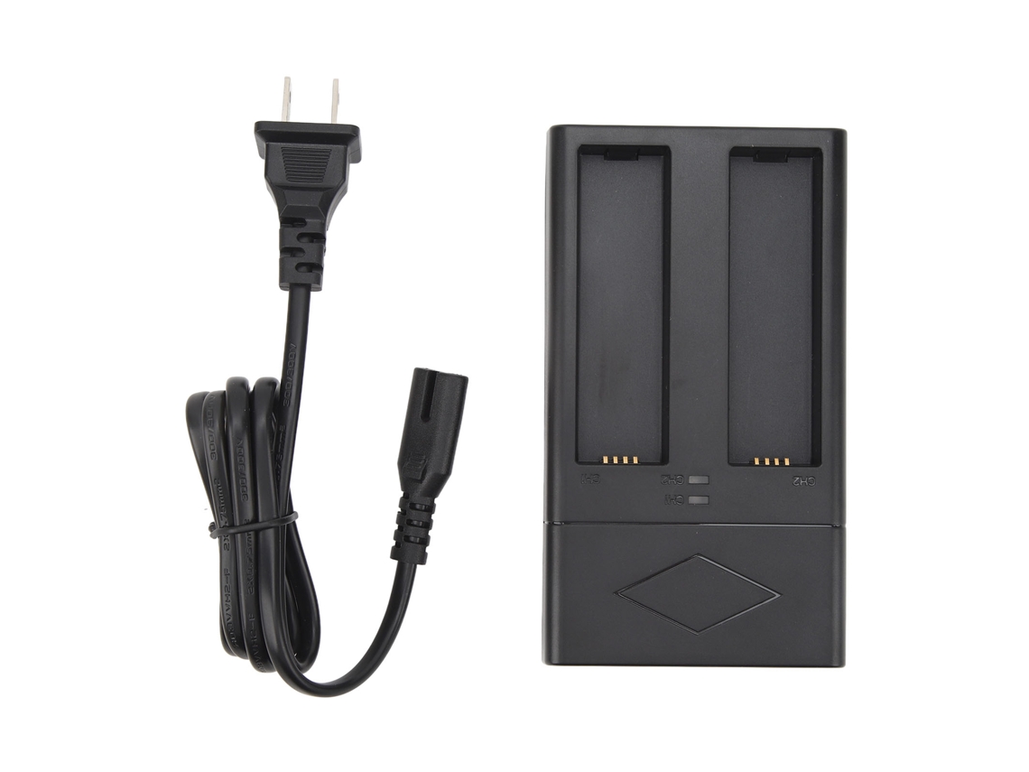 Dual Battery Usb Charger 2 Bay Quick Charging With Led Indicator For Dji Osmo Ac LAXISCREED
