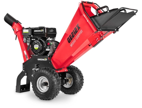 Biotriturador a gasolina GREENCUT GE212X diâmetro de corte 100mm