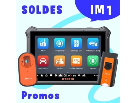 Otofix Im1 Immo Programador De Chave De Carro Com Xp1, Maleta De Diagnóstico Automotivo Com Teste Ativo, Doip E Canfd, Atualização De 2 Anos Autel