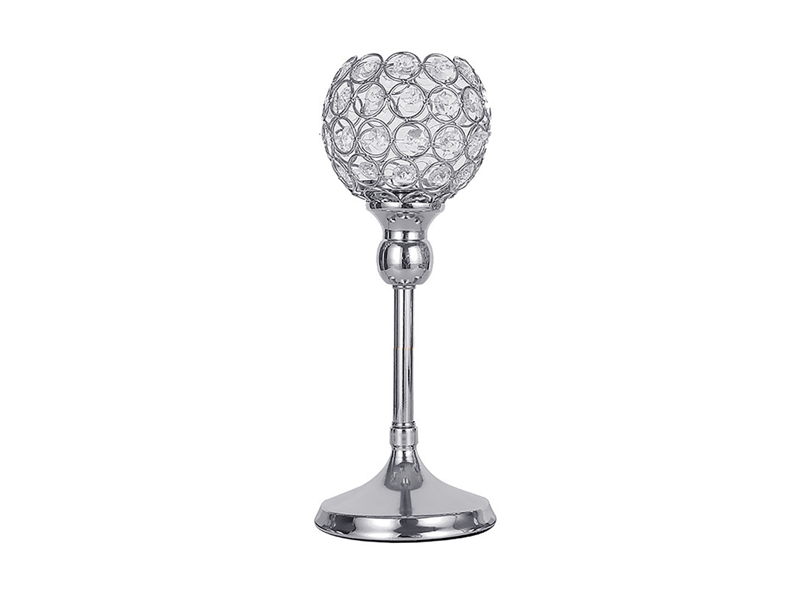 Laxiscreed Casting De Cristal Para Castiçal De Metal – Decoração Para Casamento, Hotel E Casa