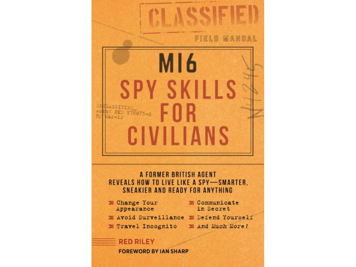Livro MI6 Spy Skills for Civilians de Red Riley (Inglês)