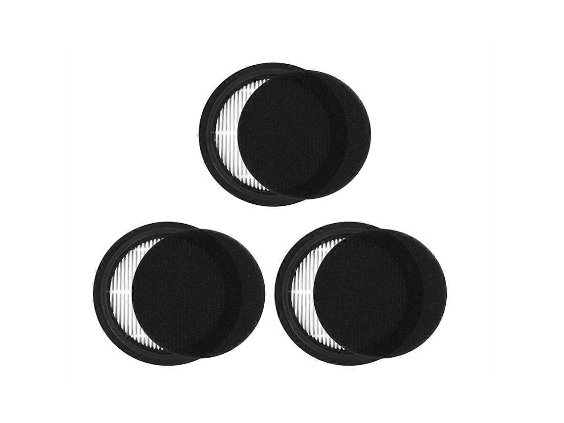 Conjunto De 3 Filtros De Reposição Para Aspiradores De Pó Sem Fio Smoture Vac01, Vac02 E Vc70 E Para O Aspirador De Pó Ozeeco Ec01._ptg