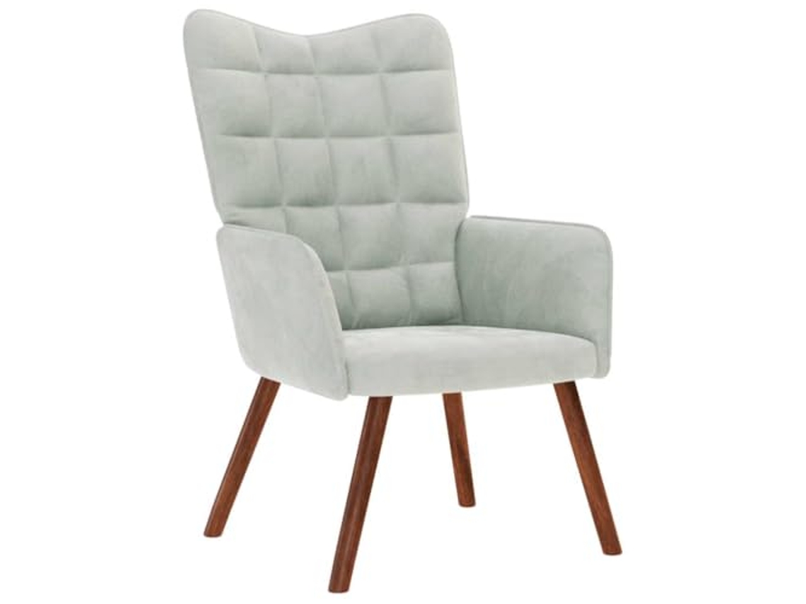 Relaxing Chair, Relaxing Chairs Vidaxl Cinzeto Veludo