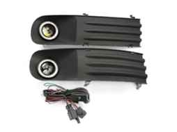 Lâmpadas Para Névoa Do Carro Com Grilles Angel Eye E Cabo Compatível Com Transporter T5 T28 T30 2003 2009