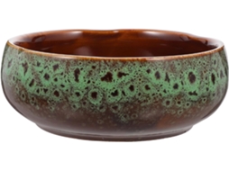 Vaso Hidropônico Redondo E Raso De Cerâmica, Ideal Para Narcisos E Nenúfares. Perfeito Para Decoraçã