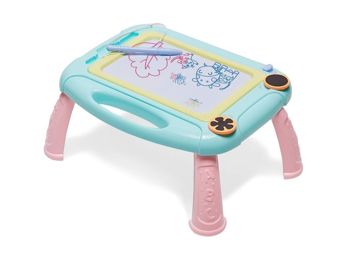 Tablero Mágico De Dibujo Para Niños E Niñas Azul, Lápiz Magnético Sin Tinta, Regalo De Cumpleaños