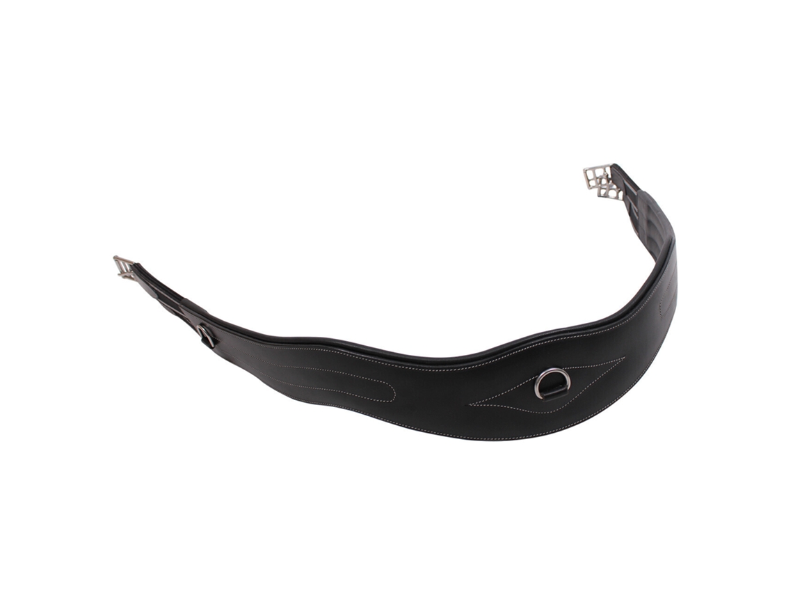 Correia de Couro Anatómica com Costura QHP Luxe