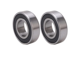 2pcs Rolamento De Esfera De Sulco Profundo 6205rs Duplo Selado Borracha Transmissão De Potência