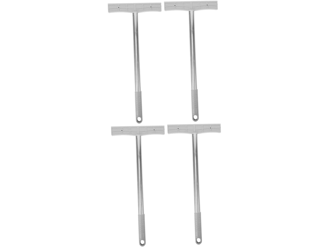 Conjunto De 4 Peças De Suportes Manuais De Aço Inoxidável Para Sinalização, Suportes Multiuso Para E